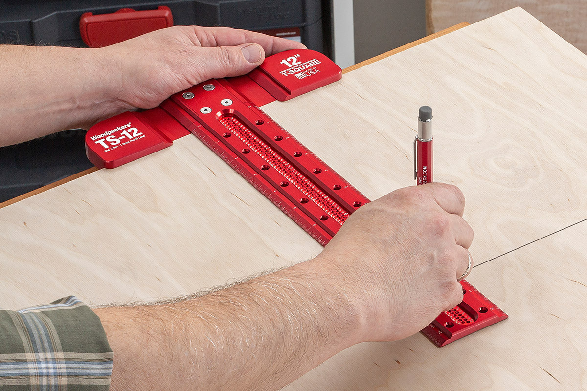 Simplify Woodworking Project Layout With T-Squares
