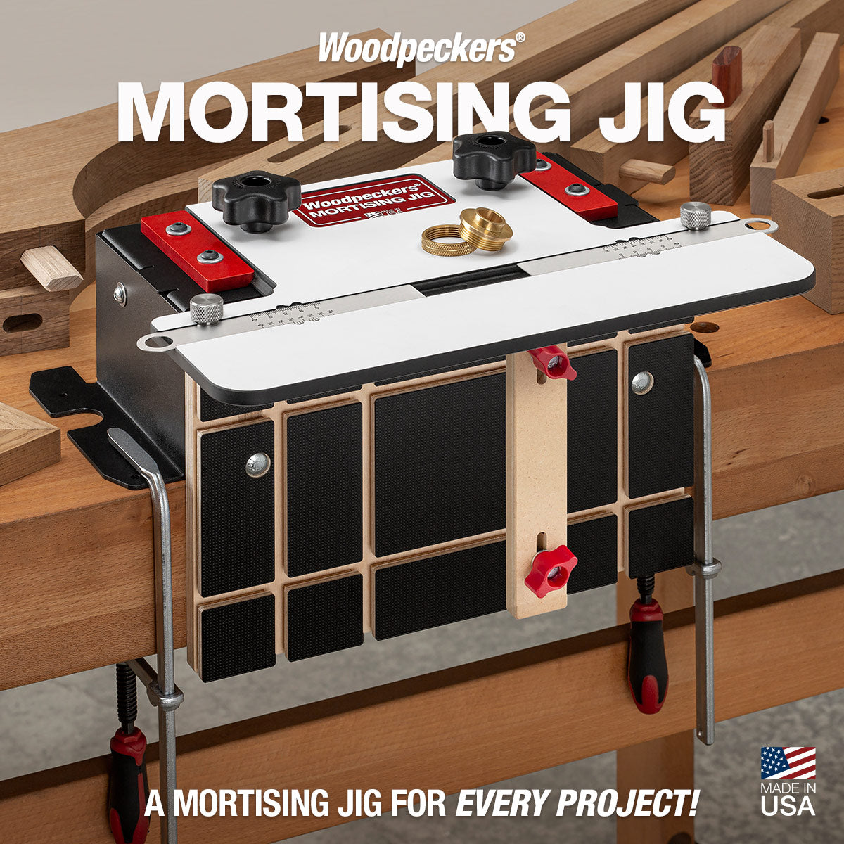 Woodpeckers Mortising Jig | Mortise and Tenon Jig | USA Made