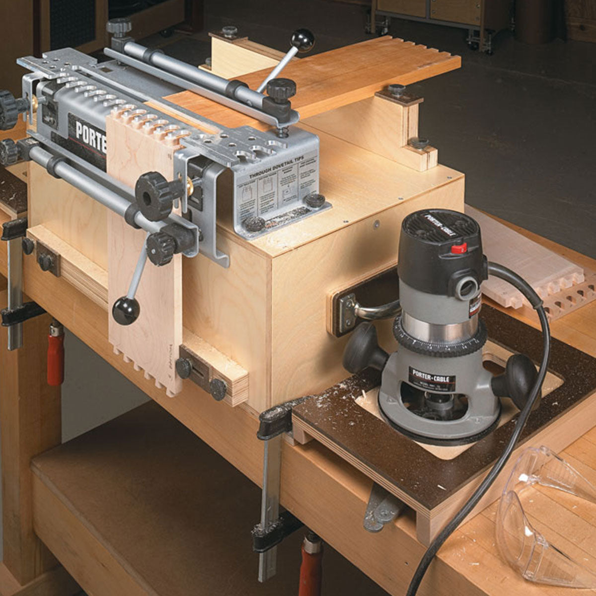 Woodsmith Magazine Portable Dovetail Jig Workcenter Plans