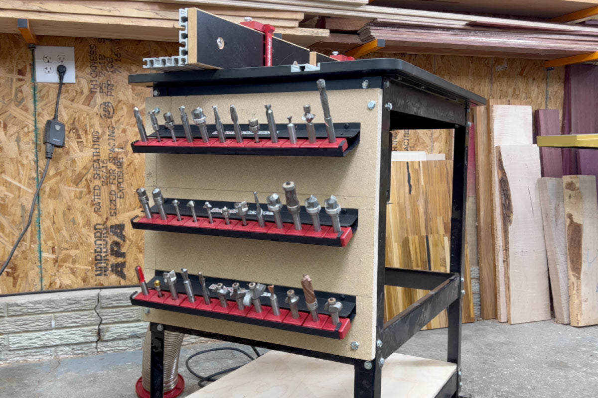 Never Run Out of Router Bit Storage Again!