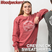 Woodpeckers Crew Neck Sweatshirts