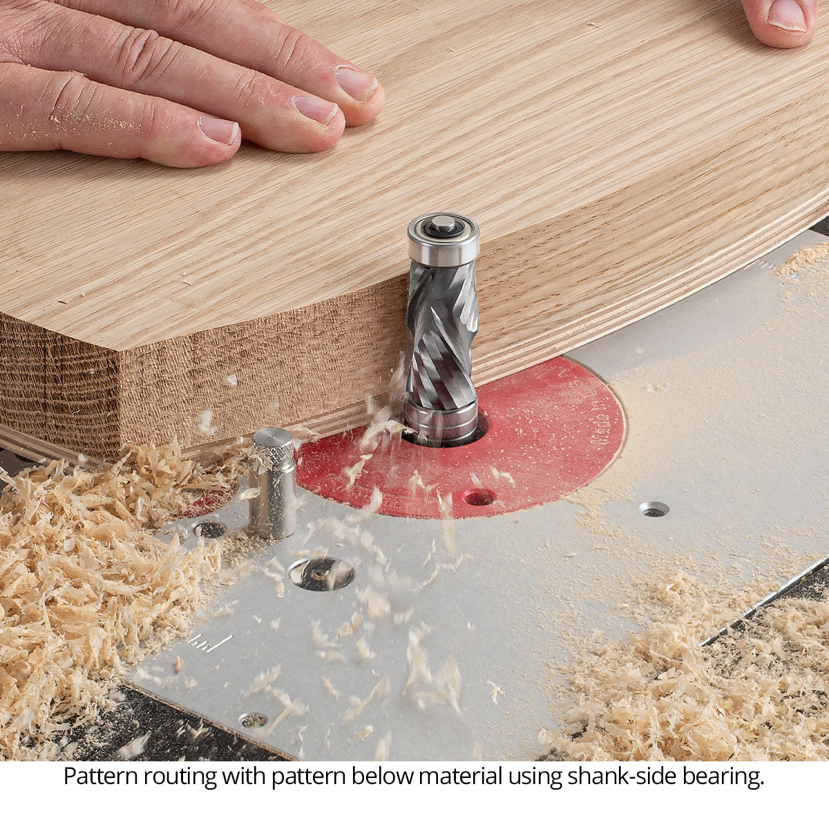 Compression Combination Pattern & Flush Trim Router Bit - 1/2 Shank - Solid Carbide