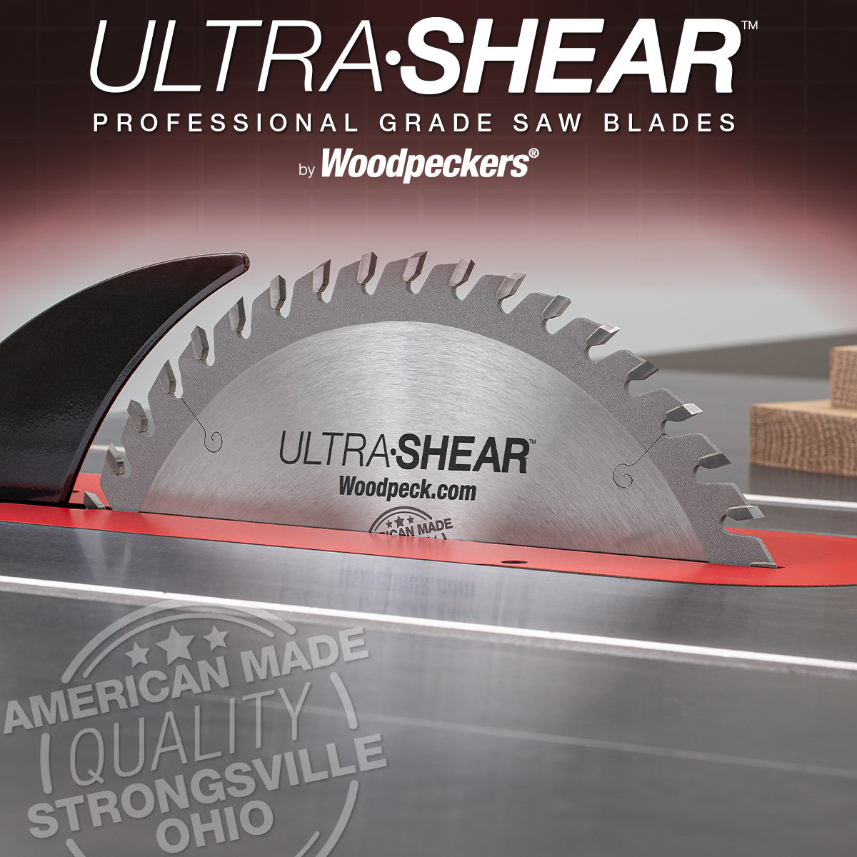 Ultra-Shear 10" 48 ATB Tooth Fine Cross Cut and Rip Table Saw Blades