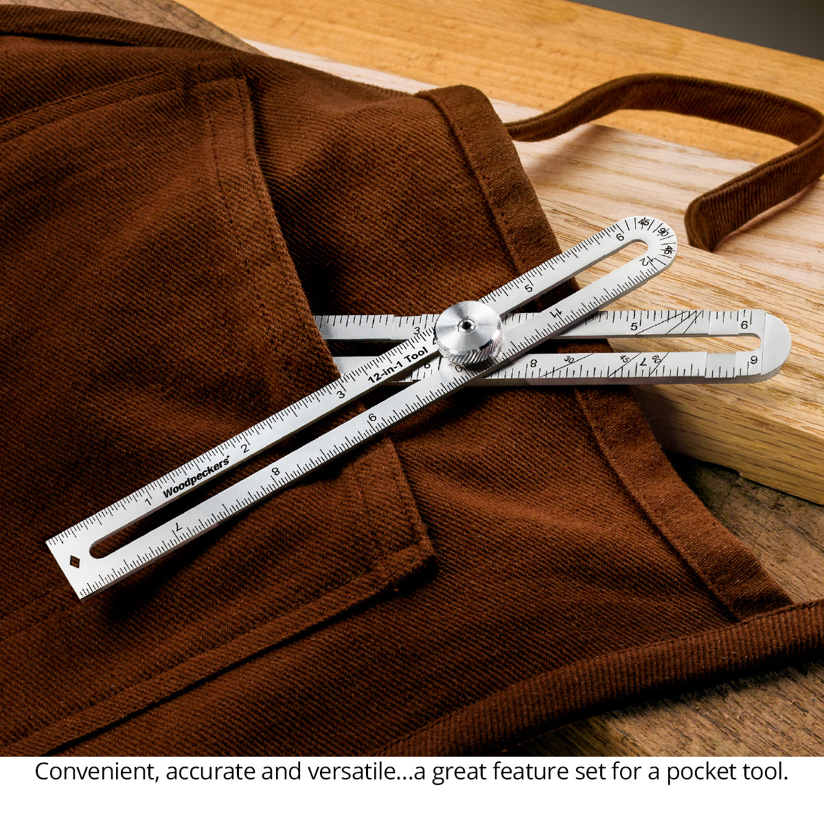12-In-1 Layout Tool and Adjustable Square