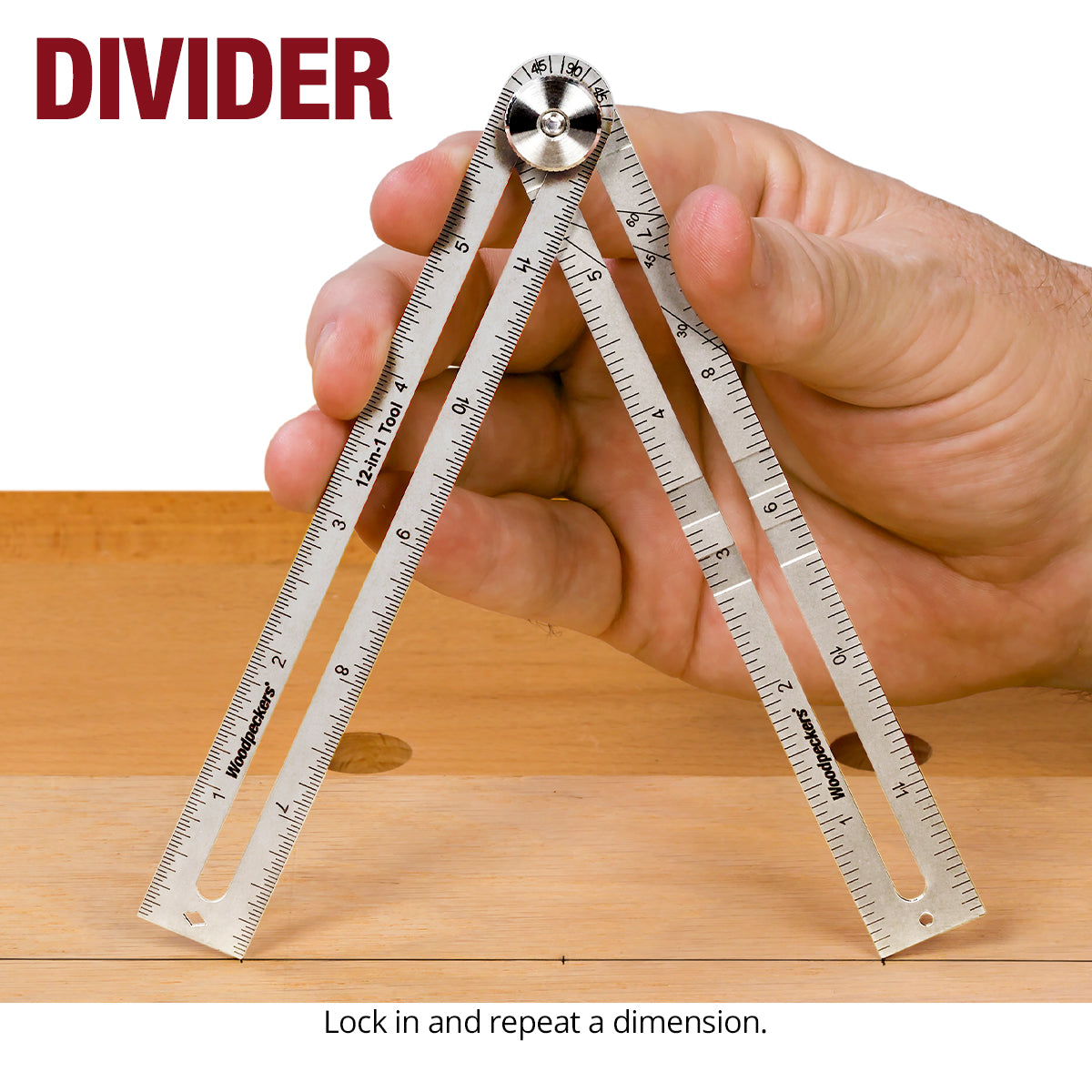 12-In-1 Layout Tool and Adjustable Square