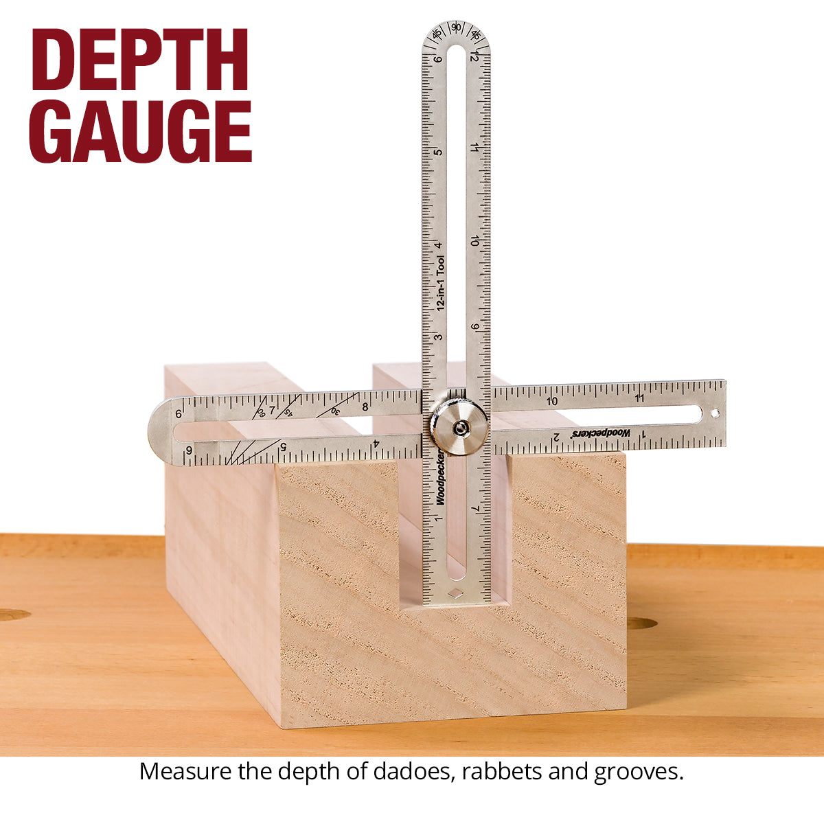 12-In-1 Layout Tool and Adjustable Square
