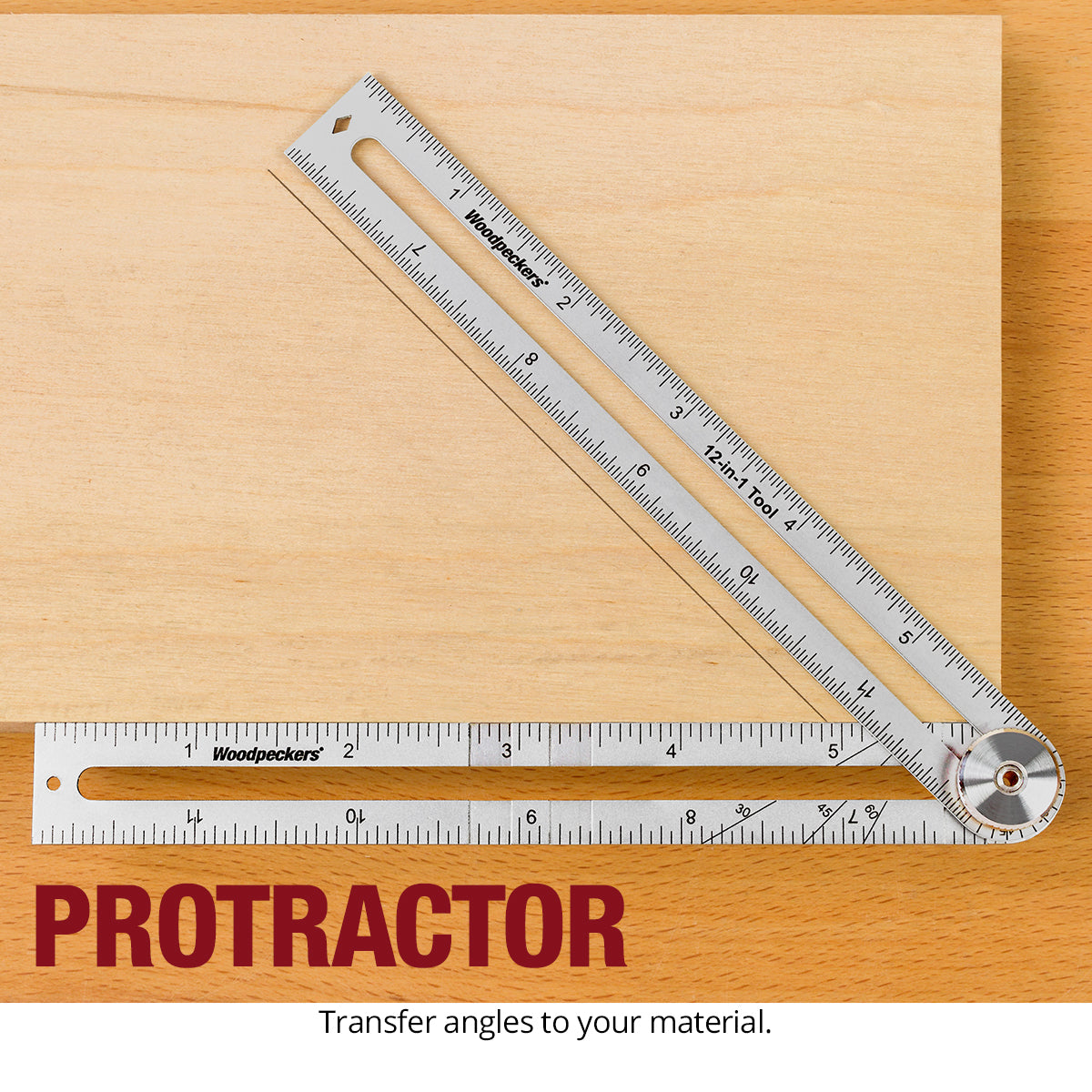 12-In-1 Layout Tool and Adjustable Square