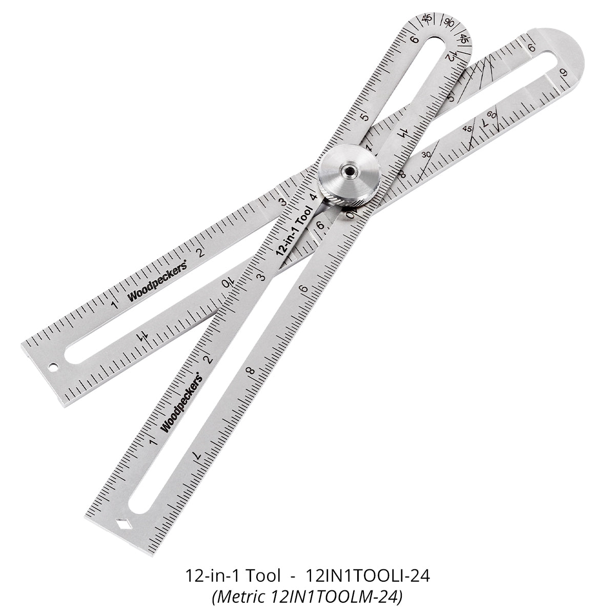12-In-1 Layout Tool and Adjustable Square