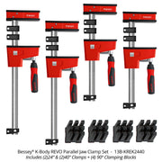 Bessey K Body REVOlution Parallel Clamps Open Box