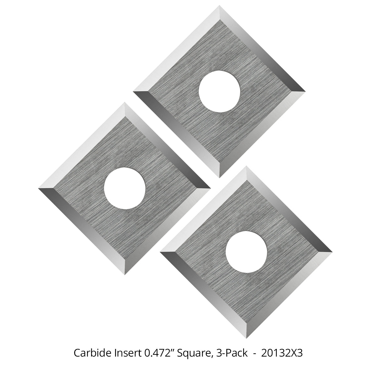 Spoilboard Router Bits - 1-1/2 Diameter - Carbide Insert - 3 Flute