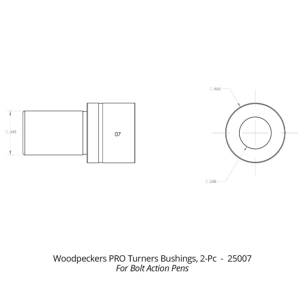 Pen Turning Bushings