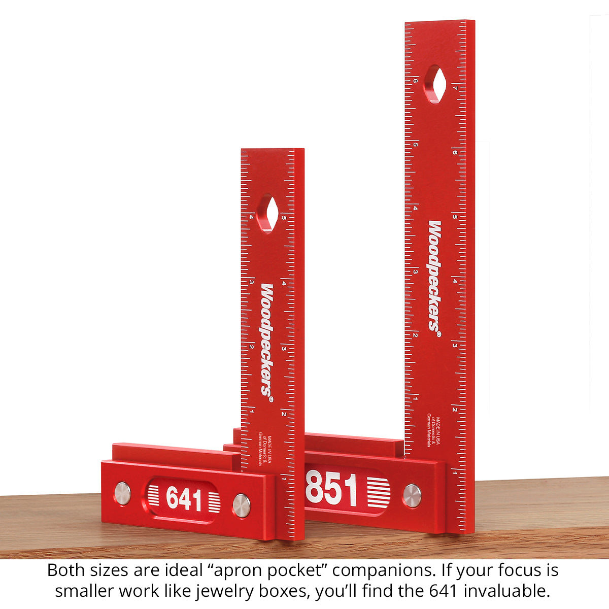 Aluminum Precision Woodworking Squares