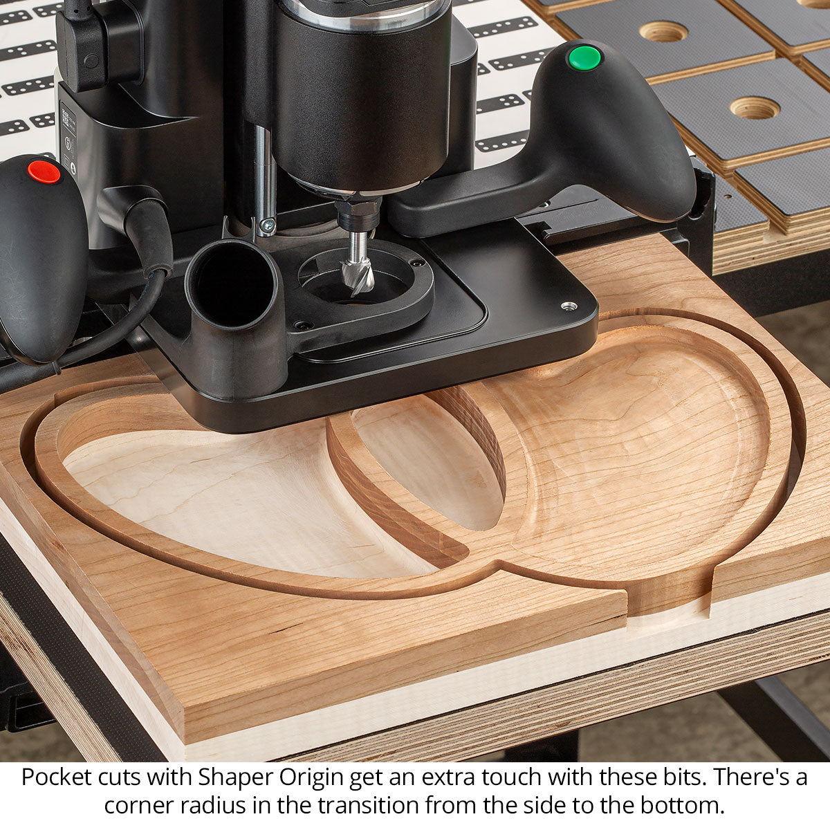 Deep Reach Bowl Router Bits - Carbide Head - 3-Flute