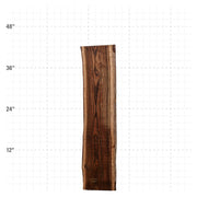 Bocote Live Edge Slabs - 41" x 8.5" x 1.25" - BC-11-A