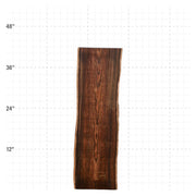Bocote Live Edge Slabs - 41" x 12" x 1.25" - BC-15-A