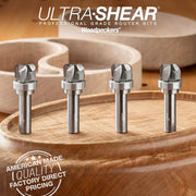 Big Bowl Router Bits - Carbide Head - 3-Flute