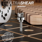 Spoilboard Router Bits - 3/4 Diameter - Carbide Head - 3 Flute