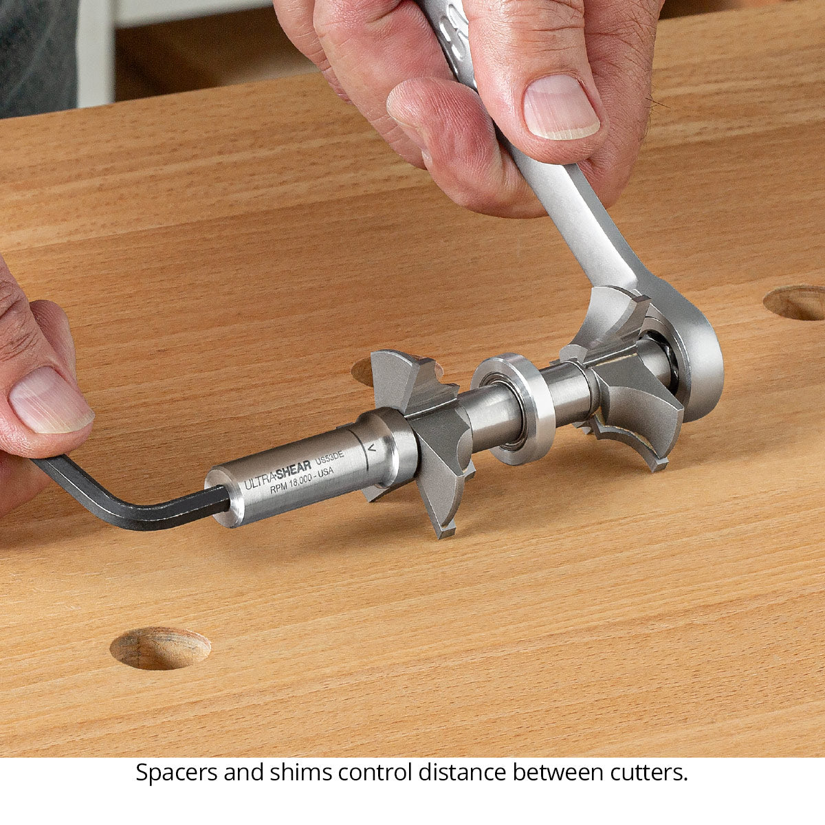 Double Radius and Double Chamfer Router Bits - Carbide Tipped - 3-Flute