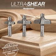 Table Edge Ogee Router Bits - Carbide Tipped - 2 Flute