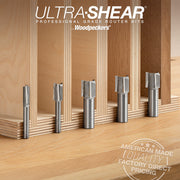 Carbide-Tipped Plywood bits in 9mm, 15/32", 18mm, 23/32" and 3/4". 