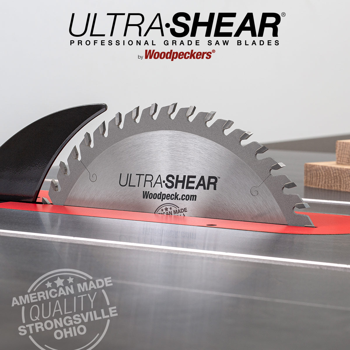 Ultra-Shear 10" 48 ATB Tooth Fine Cross Cut and Rip Table Saw Blades