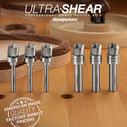 Deep Reach Bowl Router Bits - Carbide Head - 3-Flute