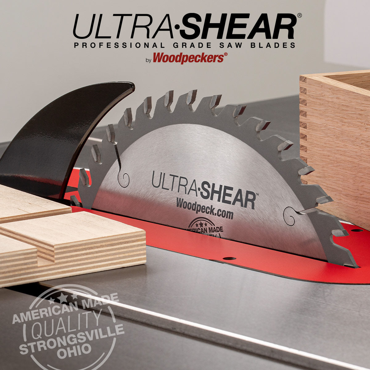 Ultra-Shear 10" 40-Tooth Flat Top Grooving Saw Blades