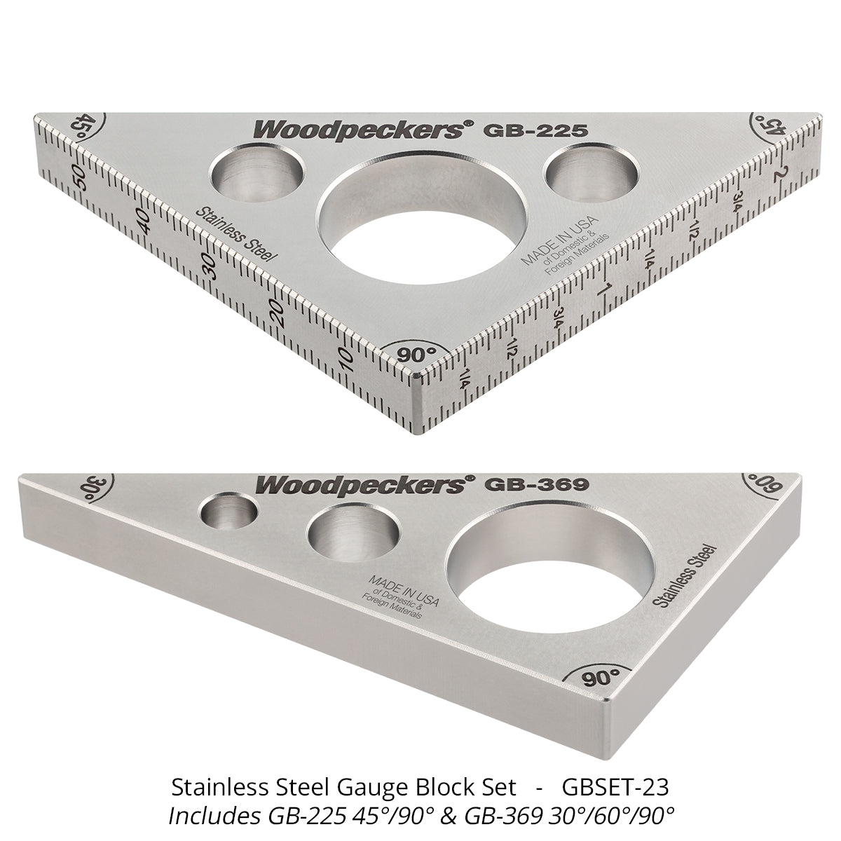 Stainless Steel Gauge Blocks - Closeout