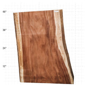 Guanacaste Live Edge Slab - 48.5" x 31.25" x 2" - GU-1-A