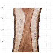 Guanacaste Live Edge Slab - 47" x 24" x 2" - GU-10-A