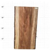 Guanacaste Live Edge Slab - 48" x 24" x 2" - GU-17-A