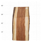 Guanacaste Live Edge Slab - 46" x 22" x 2" - GU-18-A