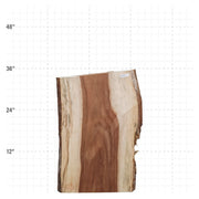 Guanacaste Live Edge Slab - 36.5" x 23.5" x 2" - GU-28-A