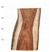 Guanacaste Live Edge Slab - 47" x 25" x 2" - GU-8-A
