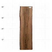 Ipe Live Edge Slab - 48" x 13" x 1.25" - IPE-1-A