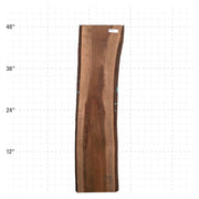 Ipe Live Edge Slab - 48" x 11" x 1.25" - IPE-10-A