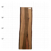 Ipe Live Edge Slab - 48" x 13" x 1.25" - IPE-14-A