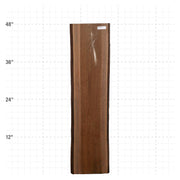 Ipe Live Edge Slab - 48" x 11" x 1.25" - IPE-17-A