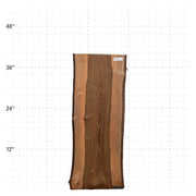Ipe Live Edge Slab - 40" x 14.25" x 1.25" - IPE-26-A