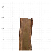 Ipe Live Edge Slab - 36" x 12.5" x 1.25" - IPE-38-A