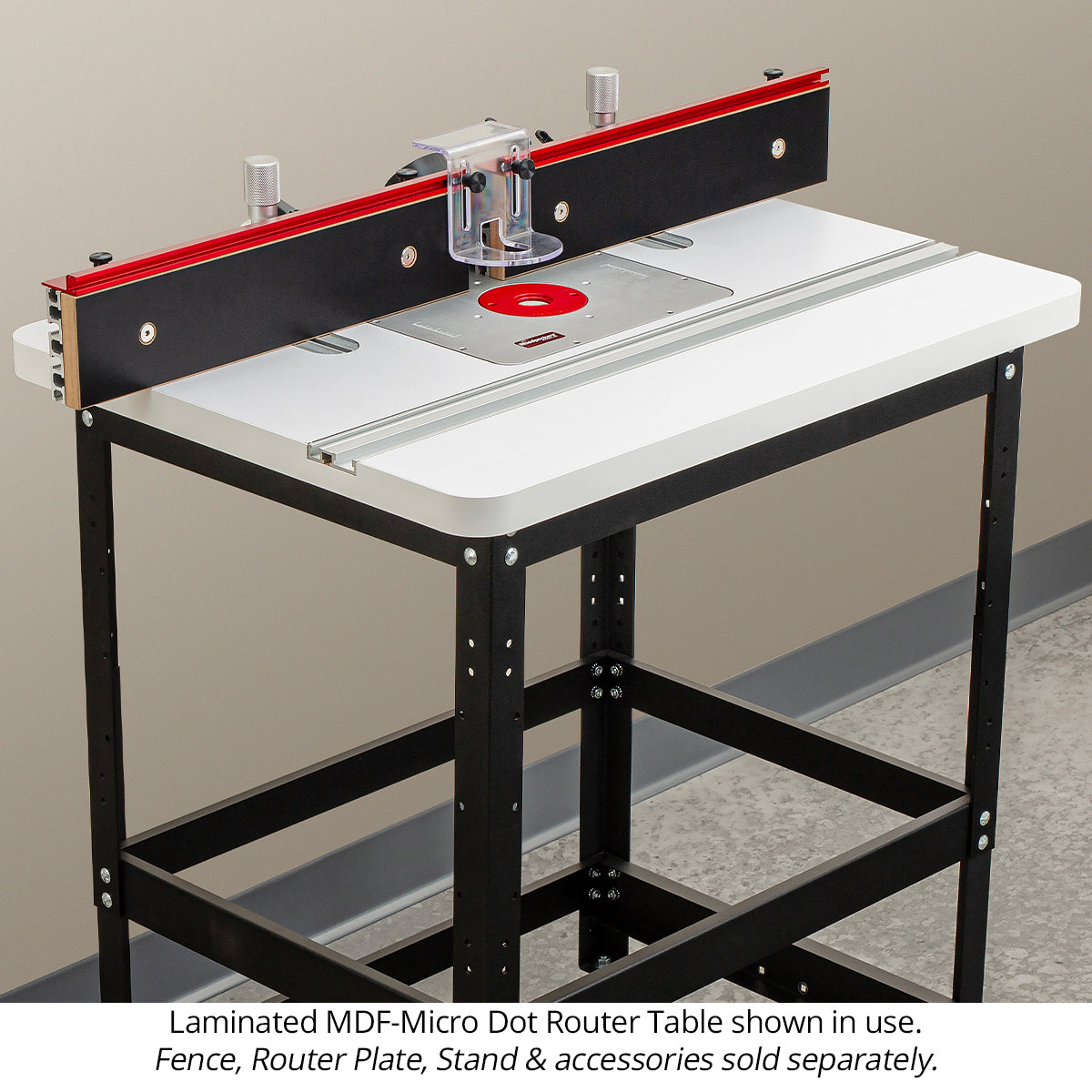 24" x 32" Laminated MDF Micro-Dot Router Table - Closeout