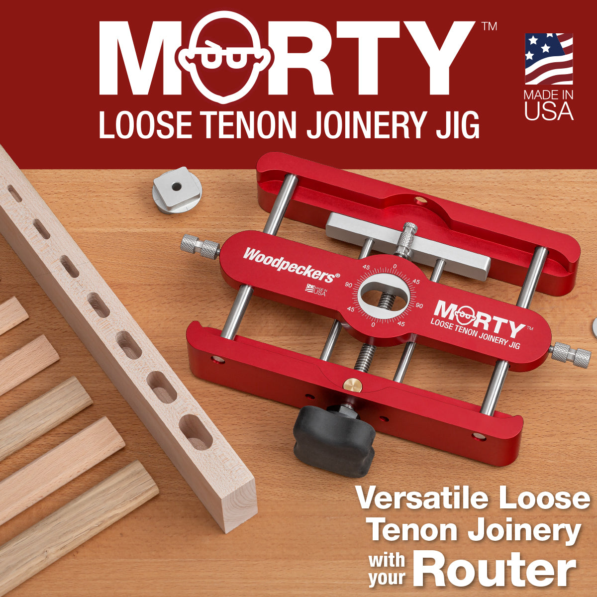 Morty Loose Tenon Joinery Jig - Closeout