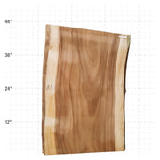 Monkeypod Live Edge Slab - 45" x 28.75" x 2" - MP-1-A