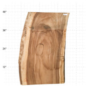 Monkeypod Live Edge Slab - 47.5" x 27.25" x 2" - MP-18-A