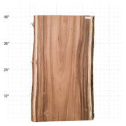 Monkeypod Live Edge Slab - 48" x 26.75" x 2" - MP-22-A