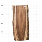 Monkeypod Live Edge Slab - 48" x 19.5" x 2" - MP-26-A