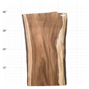 Monkeypod Live Edge Slab - 47.5" x 24" x 2" - MP-29-A