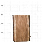 Monkeypod Live Edge Slab - 36" x 21.25" x 2" - MP-30-A