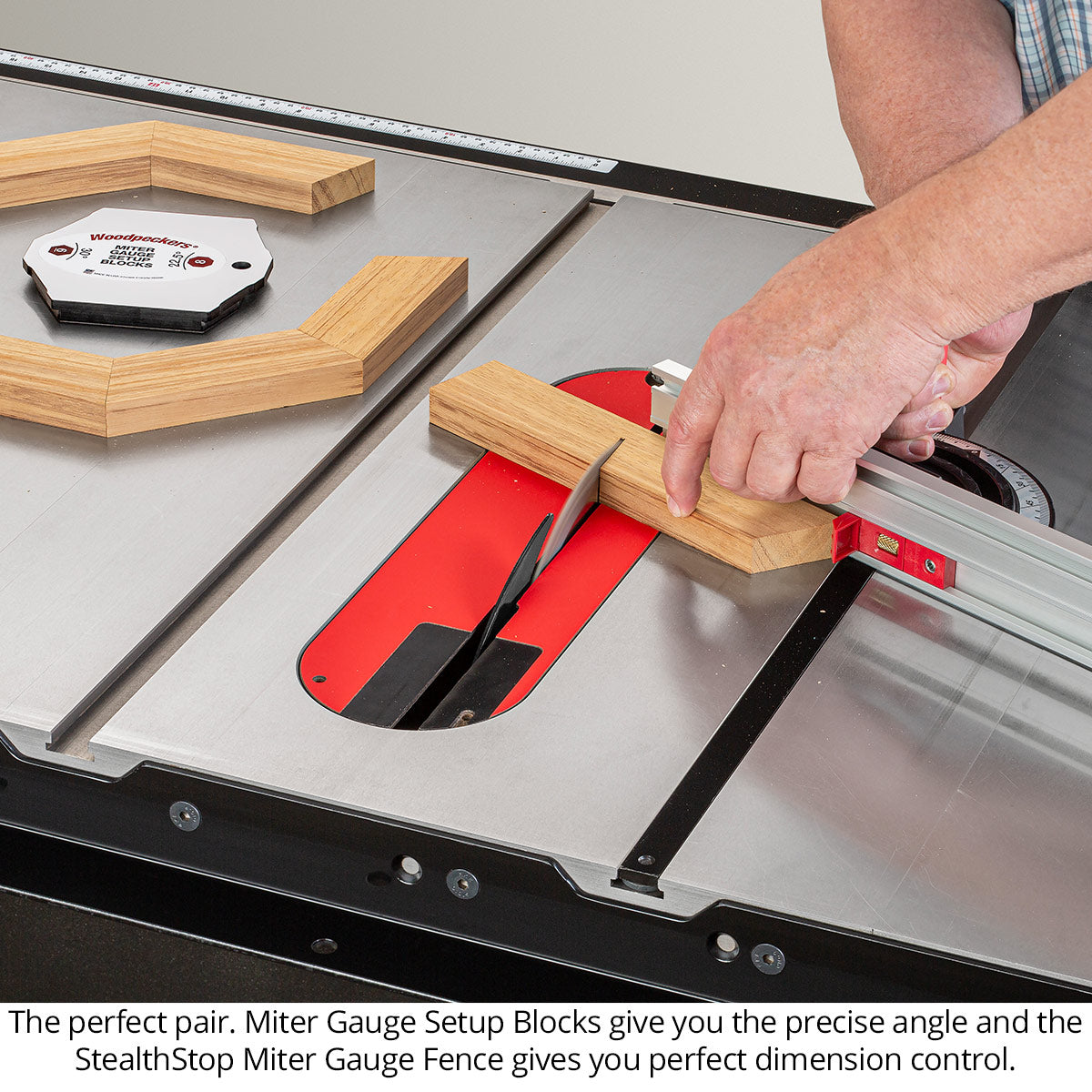 Miter Gauge Setup Blocks