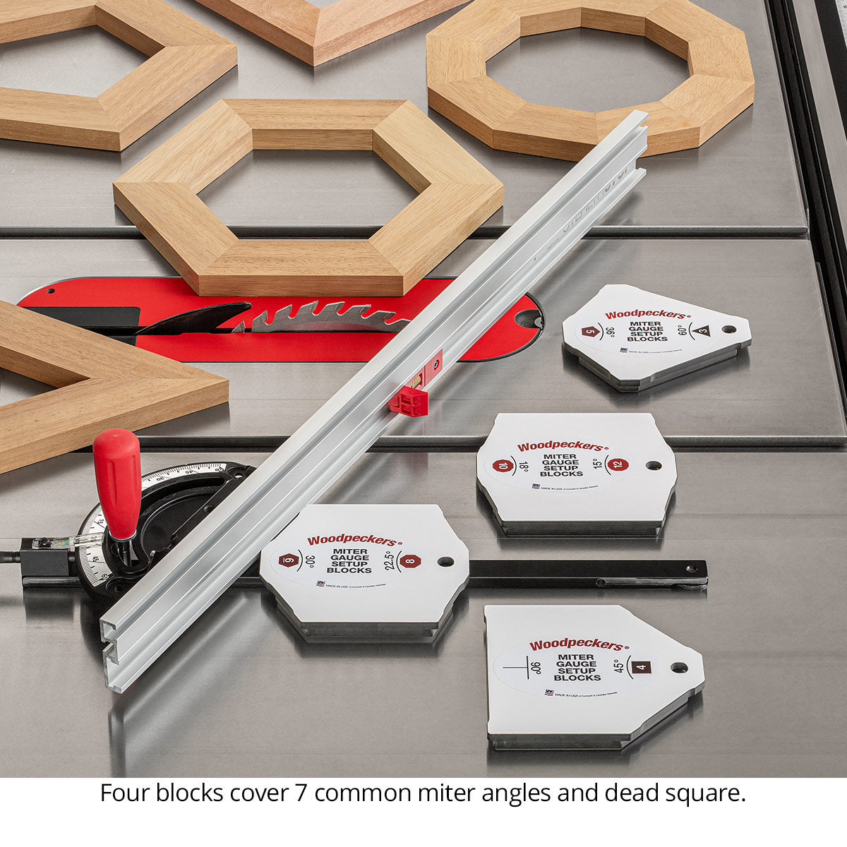 Miter Gauge Setup Blocks